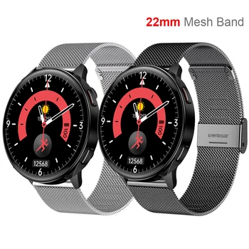 Сетчатый ремешок для часов Samsung Galaxy Watch 5 Pro, браслет, петля для ремешка для Galaxy Watch 4, 6, Классические аксессуары для ремешка для часов