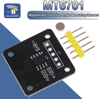 Магнитный энкодер MT6701 модуль датчика измерения угла магнитной индукции 14-битной высокой точности вместо AS5600