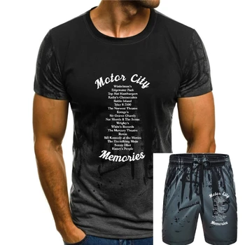 Мужская футболка Motor City Memories Женская футболка