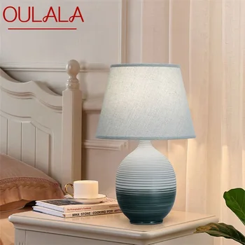 Настольная лампа ULANI Dimmer Керамический настольный светильник Современное креативное украшение для дома Спальни