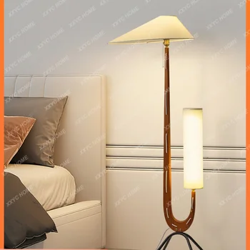 Новый китайский торшер, Новый двуглавый светильник для создания атмосферы, креативный диван для гостиной, вертикальный светильник