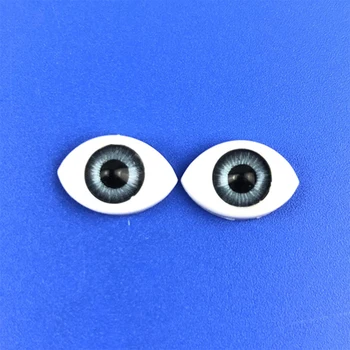 8ШТ, 5 мм, кукольные глаза в форме лодочки, портативные красочные поддельные глаза, модный аксессуар