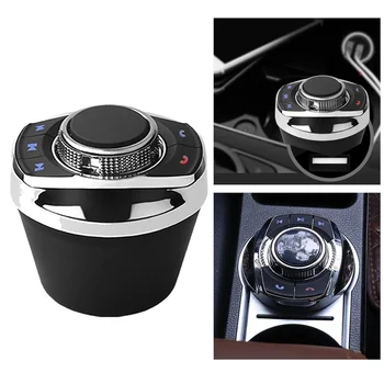 Универсальное чашеобразное беспроводное автомобильное рулевое колесо со светодиодной подсветкой, 8-клавишные кнопки управления для мультимедийного навигационного плеера Android