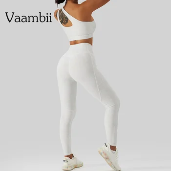 Спортивный комплект Energy Yoga Suit, подходящие комплекты для женщин, Спортивная одежда, топ, комплект из 2 предметов для йоги, Леггинсы с высокой талией, спортивная быстросохнущая одежда для йоги