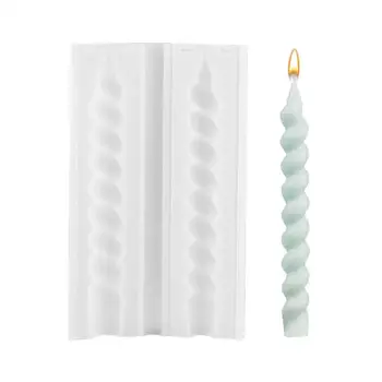 Формы для свечей с длинным стержнем, форма для церковных свечей с длинной полосой, Силиконовая форма для свечей неправильной формы, форма для изготовления свечей ручной работы