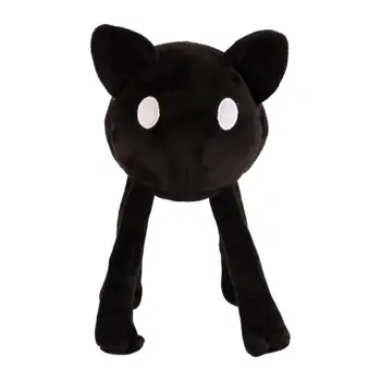 Планета Лана Муи Плюшевая игрушка 27 см Приключения Черного кота Муи Плюшевая кукла Мягкие аниме фигурки Муи для детей мальчиков и девочек