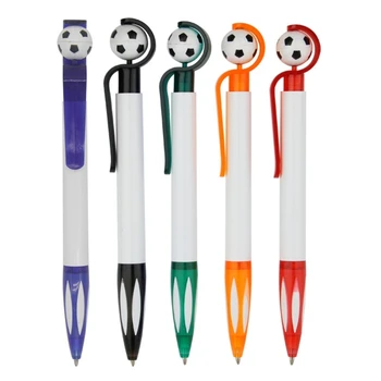 Выдвижная Шариковая ручка С Нескользящей Рукояткой, Металлическая Ручка-Зажим Многоразового использования для студентов