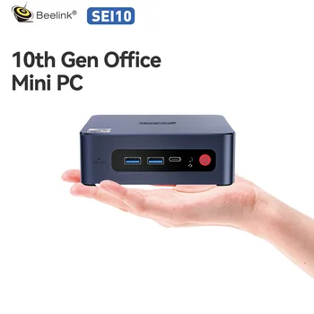 Мини-пк Beelink SEi10 10th i5-1035G7 16G DDR4 3200 МГц 500 ГБ SSD Wifi6 BT5.2 Type C 4k 60Hz Игровой компьютер