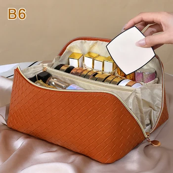 Женская косметичка Портативная сумка для мытья, дорожный органайзер, сумка для хранения, большая косметичка