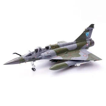 Отлитый под давлением в масштабе 1: 72 Французский истребитель Mirage 2000D Имитация сплава Готовая модель самолета Коллекция Подарочных игрушек