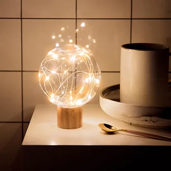 Светодиодная лампа в виде звезды, вставляемая в маленькую настольную лампу, Уникальный дизайн, прикроватная лампа для спальни, подарок, хрустальные украшения для гостиной, лампа-сова