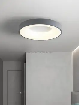 Лампа для спальни, потолочные светильники в скандинавском минималистичном стиле, современная комната 2023, новая минималистичная круглая столовая, светильники для главной спальни