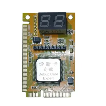 Тестер мини-ПК 3 в 1 PCI-E LPC PC Analyzer Почтовая карточка для ноутбука, металлическая карта для диагностики высокой стабильности ноутбука