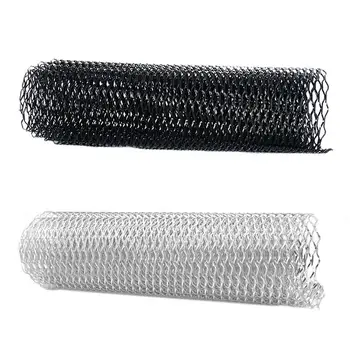 Вставки для автомобильной решетки Универсальная сетка для автомобильной решетки 40 X 13 из окрашенного в черный цвет алюминиевого сплава, вставка для автомобильной решетки Многофункциональная