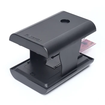 Мобильный сканер слайдов пленки для 35 мм / 135 мм негативов и слайдов со светодиодной подсветкой Бесплатное приложение Складной сканер новинок Игрушки в подарок