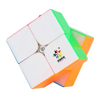 Yuxin Little Magic 2x2 v2 M Magic Magnetic Cubing Speed, Профессиональные игрушки-головоломки Cubo Magico Для детей, подарок для детей