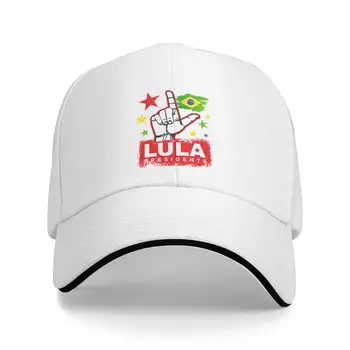 Лула Президент 2022 Бразилия Бейсбольная кепка в поддержку президента Бразилии Новая шляпа дерби Мужские шляпы Женские