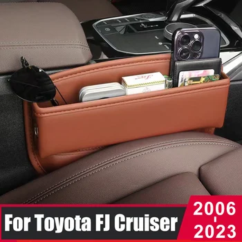 Для Toyota FJ Cruiser 2006 ~ 2020 2021 2022 2023 Органайзер Для Автокресла Gap Ящик Для Хранения Герметичных Карманов Многофункциональные Аксессуары