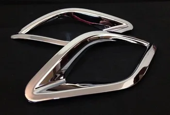 2 предмета ABS Хромированные задние противотуманные фары, маска для лампы, Накладка, Аксессуары для автомобилей Mazda CX-5 CX5 2012 2013 2014 2015