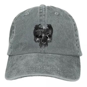 Выстиранная мужская бейсболка Skull Essential Trucker Snapback Кепки для папы Bloodborne Hunter шляпы для гольфа