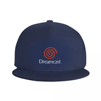 Логотип компании Dreamcast в стиле ретро для видеоигр с эффектом выветривания, бейсболка, забавная шляпа, винтажная уличная одежда, женская шляпа, мужская