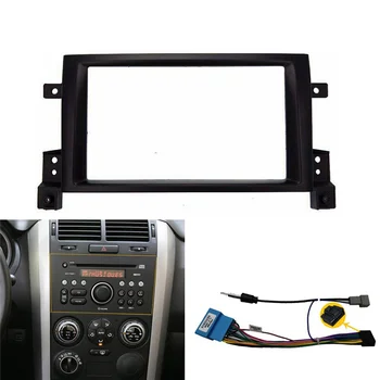 2Din Стерео Радио Фризовая Панель Рамка для Suzuki Grand Vitara 2005-2015 Автомобильный GPS DVD Рамка Авторадио