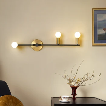 Светильники для дома Настенный светильник Фоновая лампа для коридора, столовая, бра, современная лампа для освещения, стена в спальне, внутри помещения
