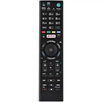 RMT-TX100D Универсальный пульт дистанционного управления для телевизора Замена пульта дистанционного управления для Sony Smart TV Черный
