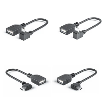 U75A Универсальный кабель Micro USB OTG от мужчины к женщине для передачи данных и зарядки