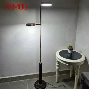 Современный торшер TEMOU Nordic Fashion Art Family Гостиная для творчества в спальне, светодиодный декоративный светильник