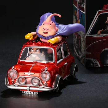Dragon ball Маджин Буу и Эркюль Марк водят машину, фигурка из ПВХ, аниме, коллекционная модель игрушки
