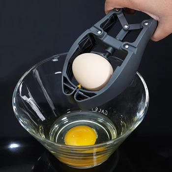Открывалка для яиц из нержавеющей стали, ножницы для яиц, Ручные инструменты для яиц, Крекер для яичной скорлупы, Разделитель яичного желтка и яичного белка, Кухонные инструменты