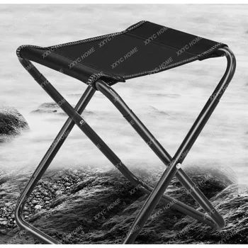 Складной стул Maza Портативная легкая скамейка для путешествий на открытом воздухе Табурет для пикника Кемпинг Стул для рыбалки