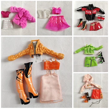 Радужная одежда для старшей сестры, Обувь для игрушек, аксессуары для кукол, сделай сам yalisha
