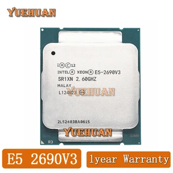 Процессор Intel Xeon E5 2690 V3 E5-2690V3 E5-2690-V3 SR1XN 2,6 ГГц 12-ядерный 30 МБ с разъемом LGA 2011-3 CPU E5 2690V3