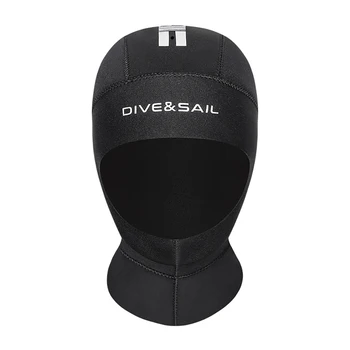 Парус для дайвинга 3 мм, кепки для дайвинга, сохраняющие тепло, Ветрозащитный гидрокостюм, кепка для плавания для мужчин