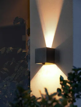 Настенный светильник водонепроницаемый лестничный коридор водонепроницаемый светильник для мытья стен современный простой наружный настенный светильник настенный светильник во дворе