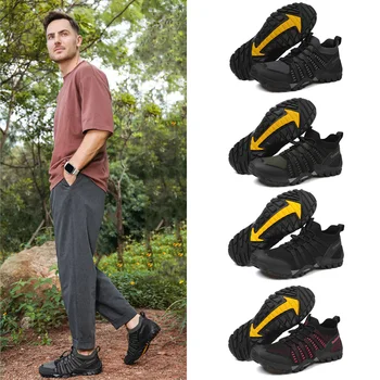 Велосипедная камуфляжная мужская обувь для мотокросса, горный велосипед, дышащие кроссовки для дайвинга, нескользящие износостойкие кроссовки, Быстросохнущая обувь