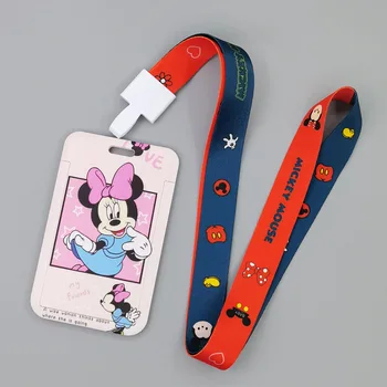 Disney Dumbo Minnie Girls Держатель кредитной карты, удостоверение личности, сумка для студенток, дорожный банк, автобус, обложка для визитных карточек, Аксессуары для значков, подарки
