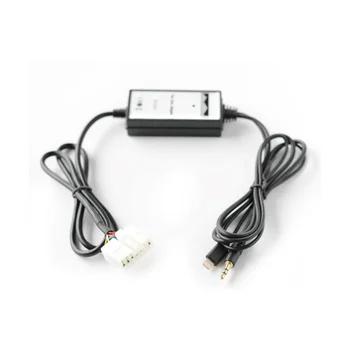 Автомобильный аудио адаптер AUX, CD-чейнджер для зарядки, 5 + 7 контактов для Yaris для IS 200