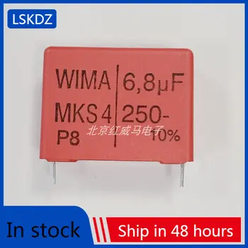 5-10 шт. Пленочный конденсатор WIMA 250V6.8uF 250V685 MKS4 Weimar MKS4F046806D00