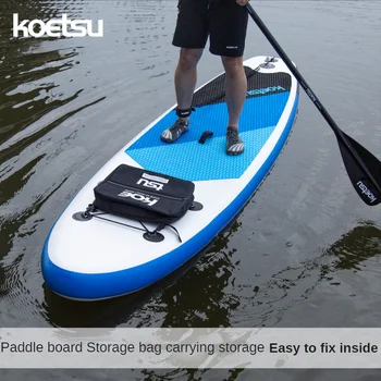 Стоячая доска для серфинга KOETSU, изоляционная сумка для хранения доски для серфинга, сумка-органайзер с пряжкой, портативное хранилище для доски для серфинга, фиксированная головка