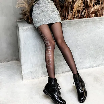 Осень/Зима 2020, Новый модный бренд, популярные носки с английским алфавитом, Персонализированные брюки свободного кроя, проникающие в кожу.