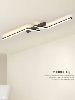 Современный светодиодный потолочный светильник Простой подвесной светильник для спальни Минималистичный потолочный светильник для гостиной Домашнего декора Светильники для прохода Люстра